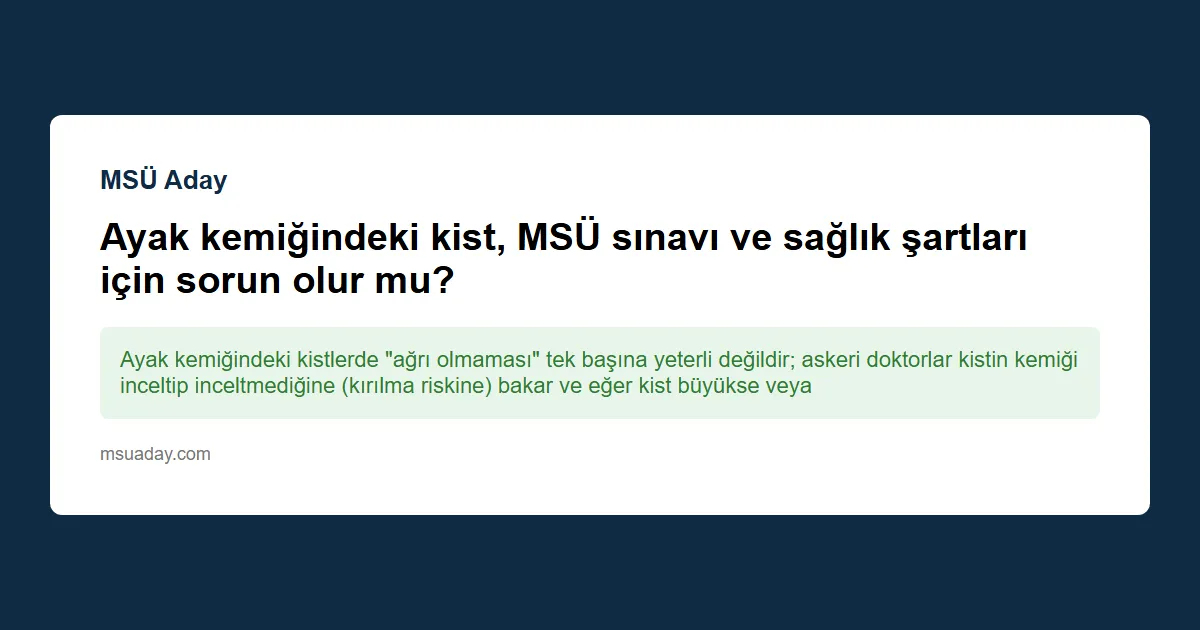 Babamın adam yaralama sabıkası var; polis, jandarma veya MSÜ de engel mi?