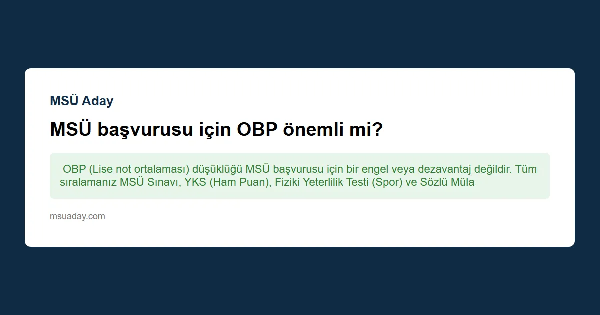 MSÜ bitirme kampında EA say söz alanları için özel eğitimler var mı?