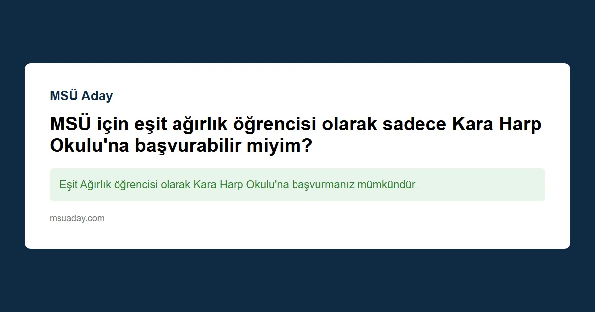 MSÜ için şehit gazi yakını kaçıncı dereceden olmalı?