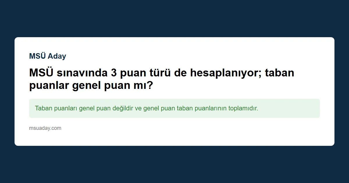 MSÜ sınavında 400 m koşusu engelli mi yoksa düz mü?