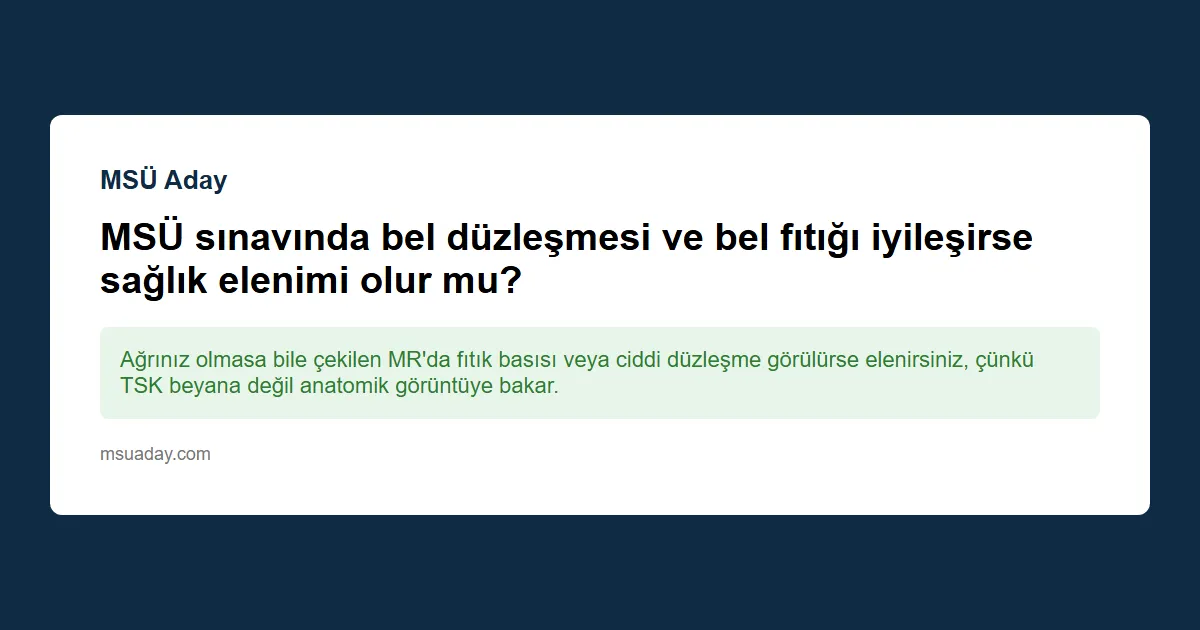 MSÜ sınavında boy üst sınırı nedir ?