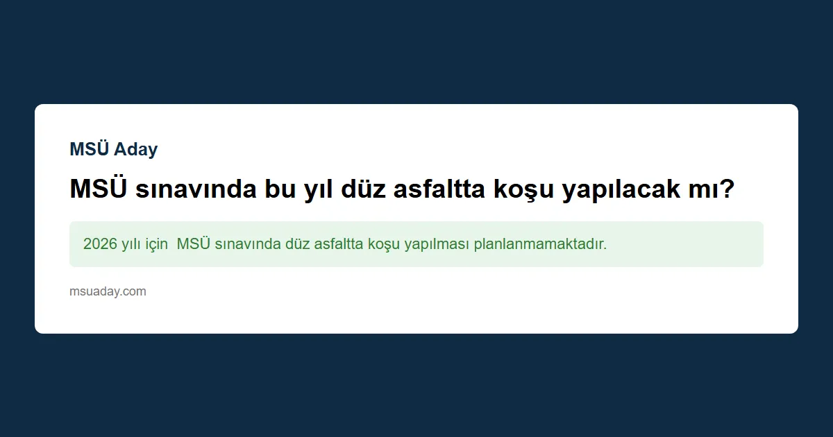 MSÜ sınavında çok kasmak elenmeye sebep olur mu, az kasmak mı avantaj sağlar?
