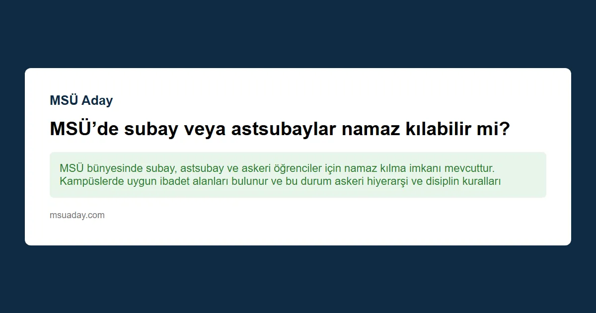 MSÜ'de taburlar nedir ve Anapartalar ile Sakarya taburları arasındaki fark nedir?